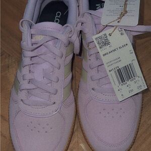 Adidas Women's Breaknet Sleek Sneakers - Lavender